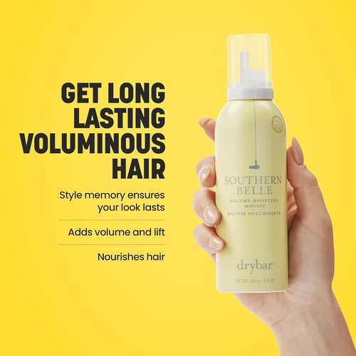 Drybar Southern Belle Volume-Boosting Mousse | Frizz Control, Smooth Hair & Lasting Shine