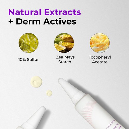 GLAM UP 10% Sulfur Treatment Spot Serum - Fast Healing for Pimples & Acne Breakouts | 15mL