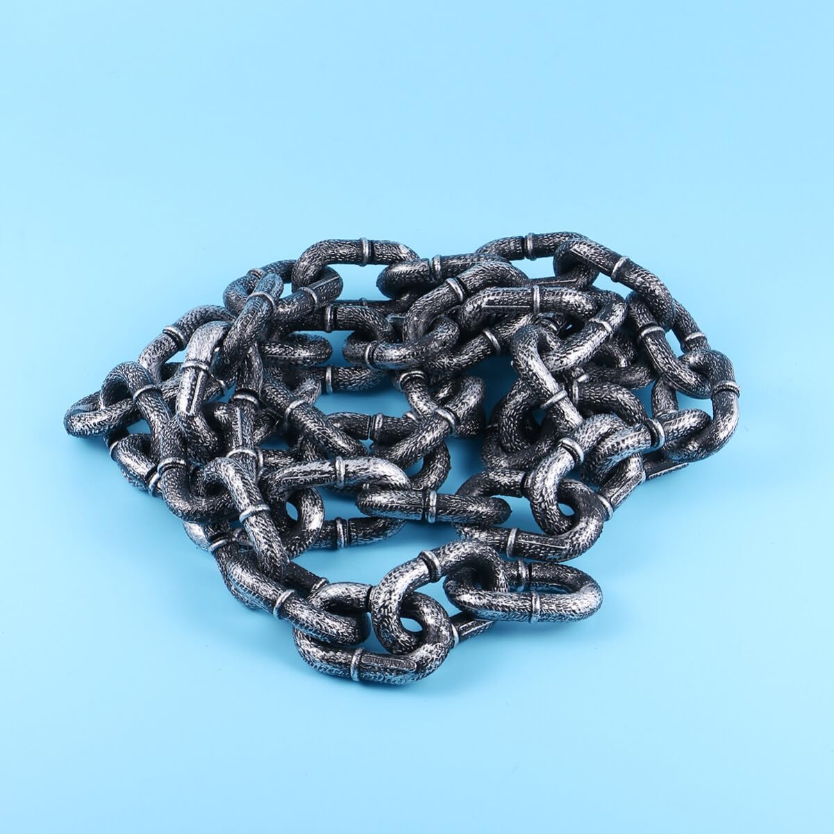 IMIKEYA Halloween Chains: 6.5 Feet Plastic Chains Props Costume Chain Halloween Decoration Prison Chain Cosplay Halloween Props Halloween Chain Links for Halloween Party Decorations