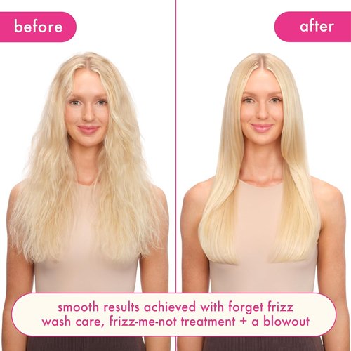 Amika Frizz-Me-Not Hydrating Anti-Frizz Treatment - Lightweight Spray for Medium to Thick Hair, Humidity & Heat Protection