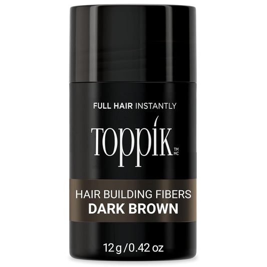 Toppik Hair Building Fibers - Instantly Thicker & Fuller Hair | 9 Shades Available, 4 Sizes