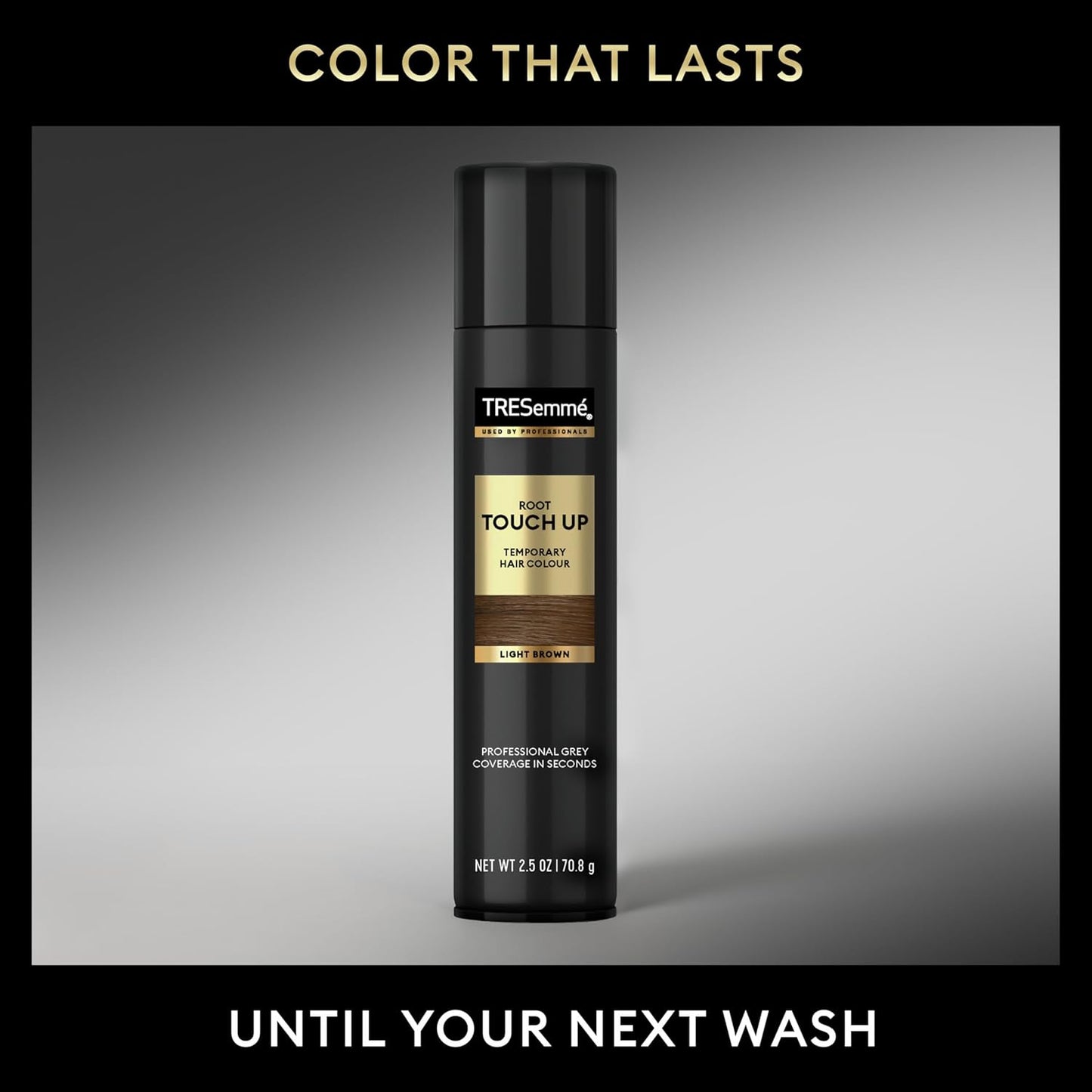 TRESemmé Root Touch-Up Spray - Ammonia-Free Light Brown Temporary Hair Color | 2.5 oz
