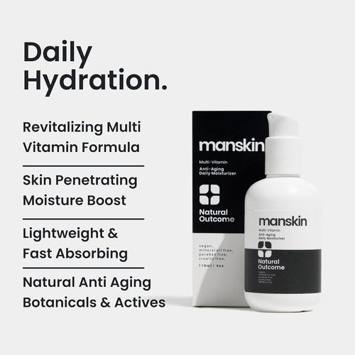Regine Switzerland Men's Face Cream Moisturizer - Anti-Aging Daily Skincare Kit (4 Oz)