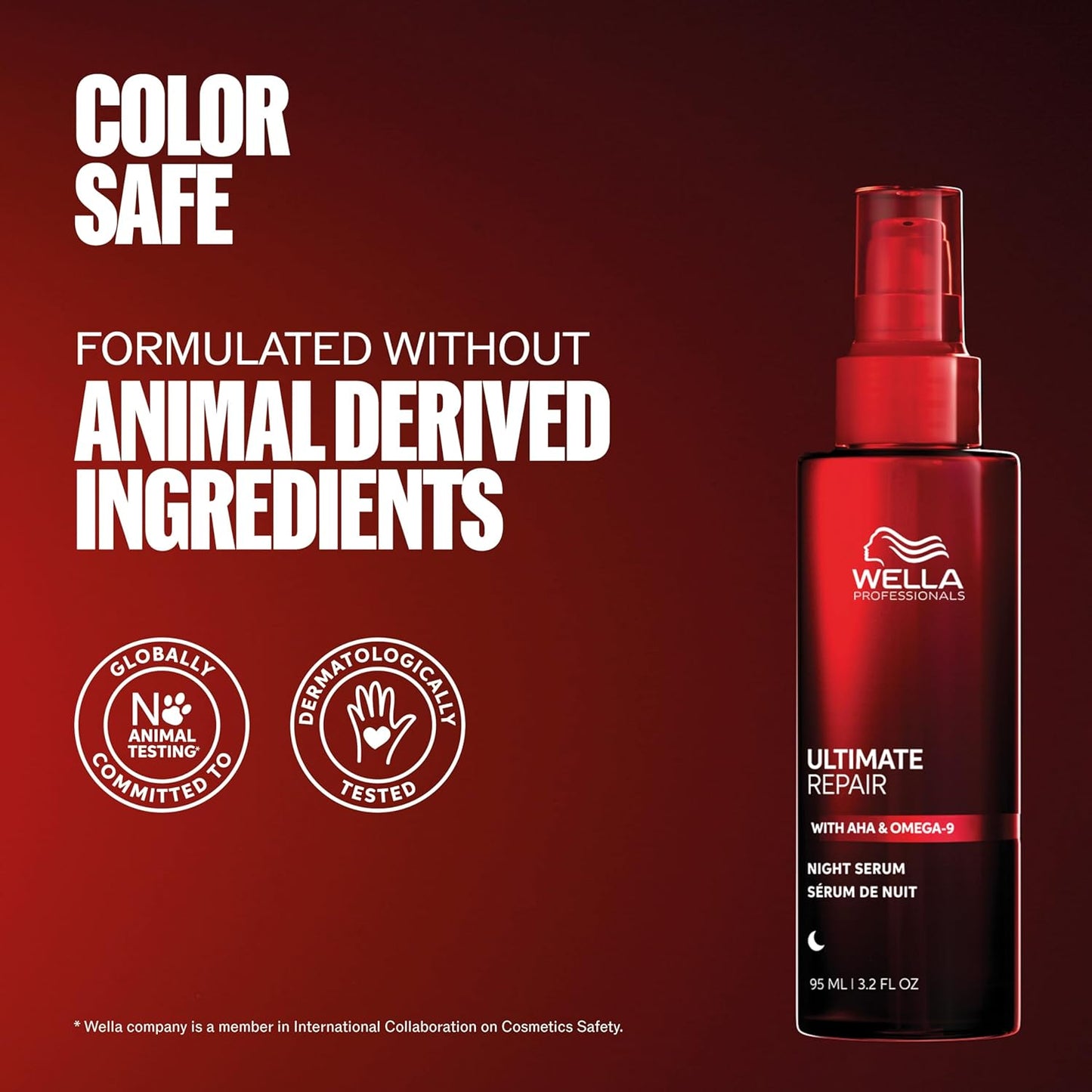 Wella Professionals ULTIMATE REPAIR Night Serum - Overnight Leave-In Treatment for Dull, Dry Hair | Repair Breakage & Protect All Hair Types