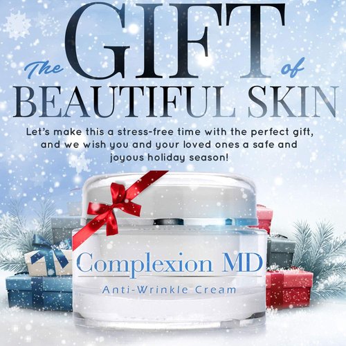 Complexion MD Advanced Anti-Wrinkle Cream - Clinically Tested Multi-Peptide & Hyaluronic Acid - Hypoallergenic Face Moisturizer - 1 Ounce