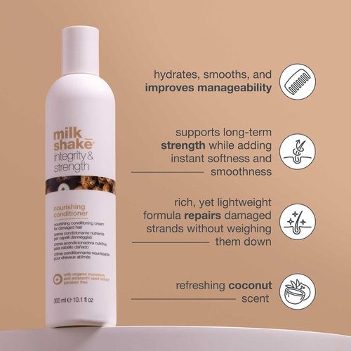 Milk_Shake Integrity & Strength Conditioner - Nourishing Formula for Healthy Hair