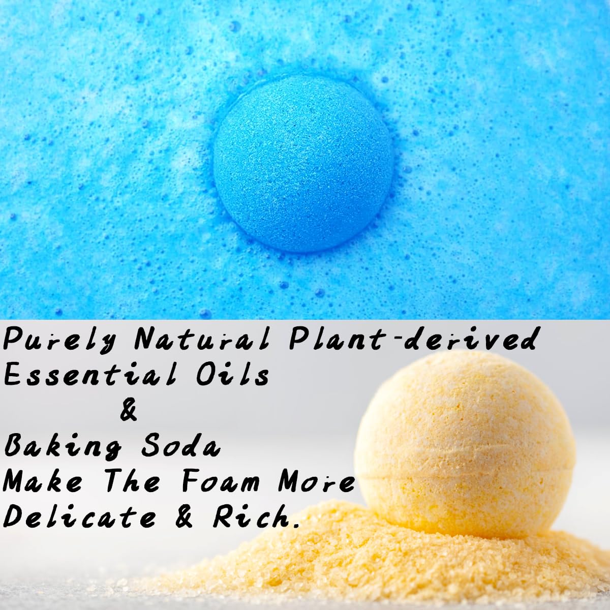 Kanehosi Bath Bombs for Kids & Woman, 12Pcs Organic Bubble Bath Bombs Beautiful Gift Set for Birthday Thanksgiving Christmas Valentine's Day