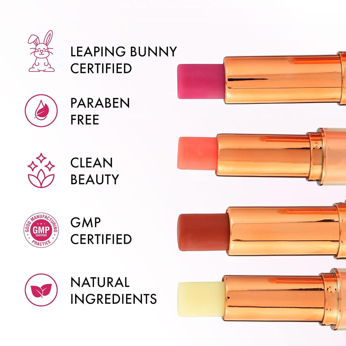 Skiennix Tinted Lip Balm - Hydrating Lip Tint with Cold-Pressed Oils & 10% Squalane - Natural Color for Soft, Moisturized Lips