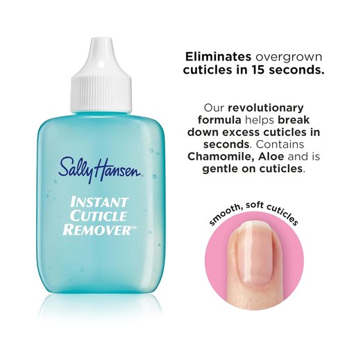 Sally Hansen Instant Cuticle Remover™ - Fast-Drying Nail Treatment with Aloe & Chamomile