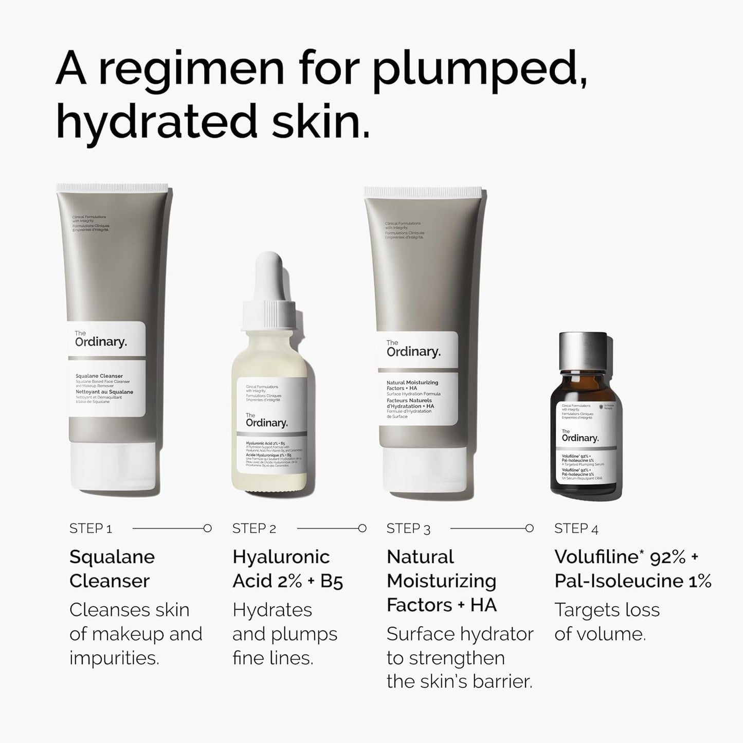 The Ordinary Volufiline Serum - 92% Plumping Formula for Facial Volume Loss | 0.5 Fl Oz