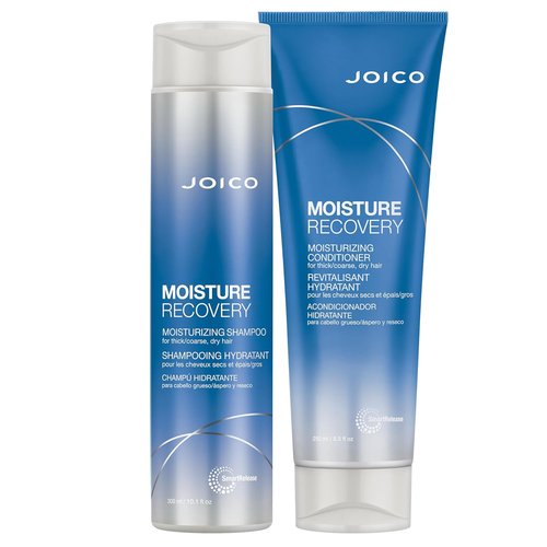 Joico Moisture Recovery Shampoo & Conditioner Set - Replenish Moisture for Thick, Coarse Hair