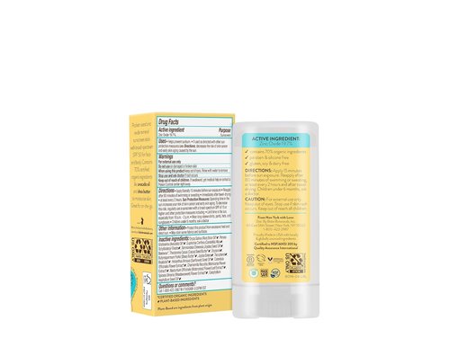BABO Botanicals SPF 50 Super Shield Sunscreen Stick | 70% Organic, Natural Zinc Oxide, Water Resistant, Fragrance-Free