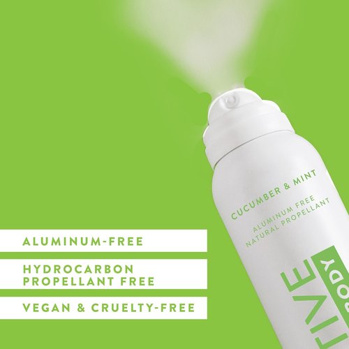 Native Whole Body Deodorant Spray - Cucumber & Mint Scent | 72-Hour Odor Control, Aluminum-Free, 3.5 oz