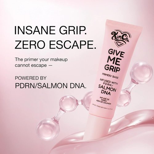 KimChiChic Beauty Grip Gel Primer - Hydrating Makeup Base for Long-Wear Hold | 0.84 fl oz