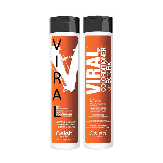 Skiennix Copper Hair Color Duo - Perfect Shades for Brunette Hair | Long-Lasting Vibrancy