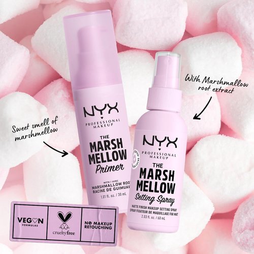 NYX PROFESSIONAL MAKEUP Marshmallow Smoothing Primer - Vegan Face Primer with 10 Skin Benefits