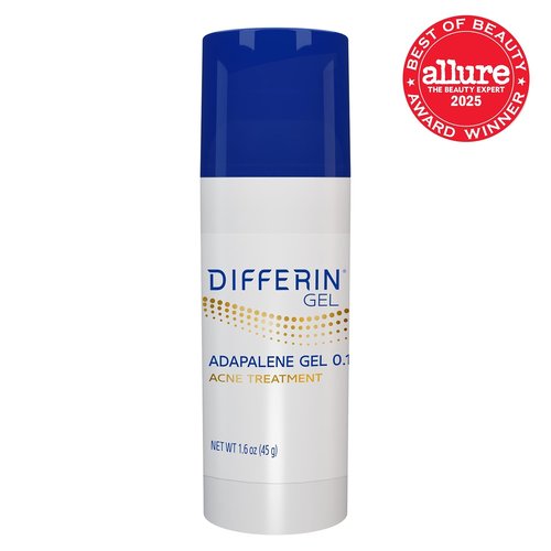 Differin Acne Treatment Gel - 0.1% Adapalene Retinoid for Acne-Prone Skin | 45g Pump, 90-Day Supply