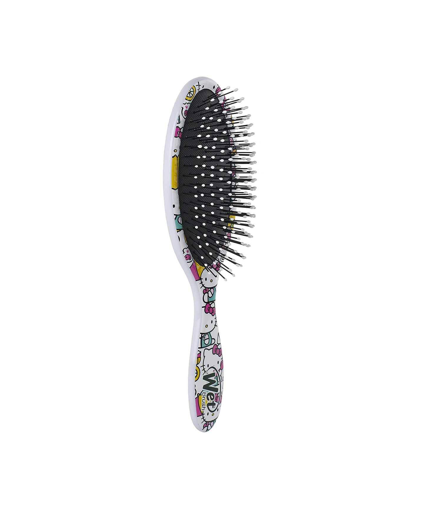 Wet Brush Original Hello Kitty Detangling Brush - Under My Umbrella - All Hair Types - Ultra-Soft IntelliFlex Bristles Glide Through Tangles with Ease, White, 1 Count