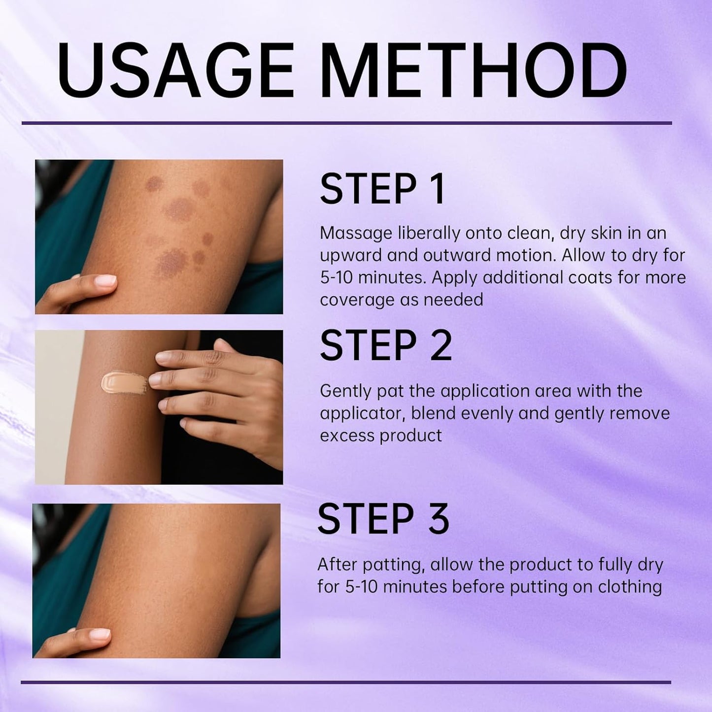 Skiennix Body Makeup - Waterproof Leg & Body Concealer for Tattoo & Scar Cover Up | All Skin Tones, Natural Radiance