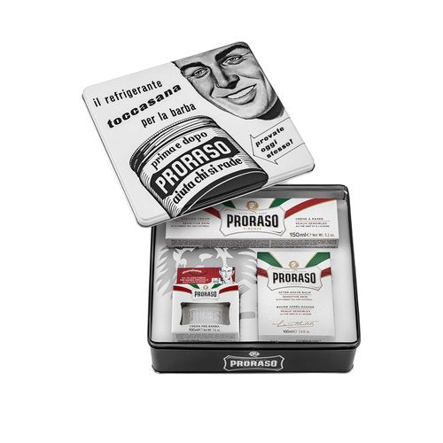 Proraso Vintage Toccasana Gift Set - 5.2 Oz of Premium Shaving Cream and Accessories