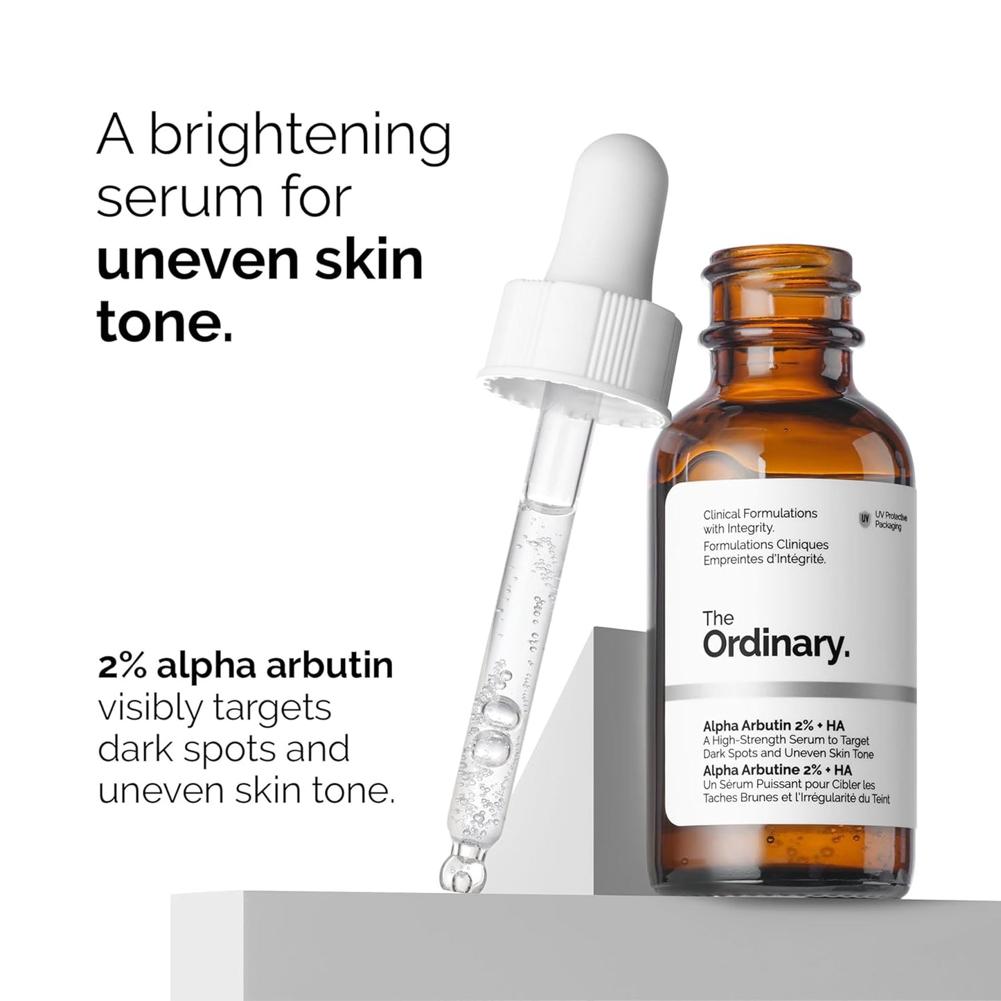 The Ordinary Dark Spot Collection | Skin Care Bundle with Vitamin C, Alpha Arbutin & Hyaluronic Acid - 3 x 1 Fl Oz