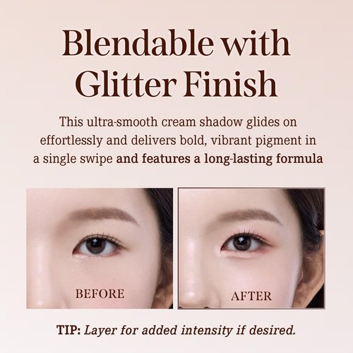 DEARDAHLIA Perfect Designing Shadow Stick (Cotton Berry) - Weightless Eyeshadow Stick with Smooth & Blendable Texture, High Pigment, Long-Lasting. Vegan Korean Eye Makeup