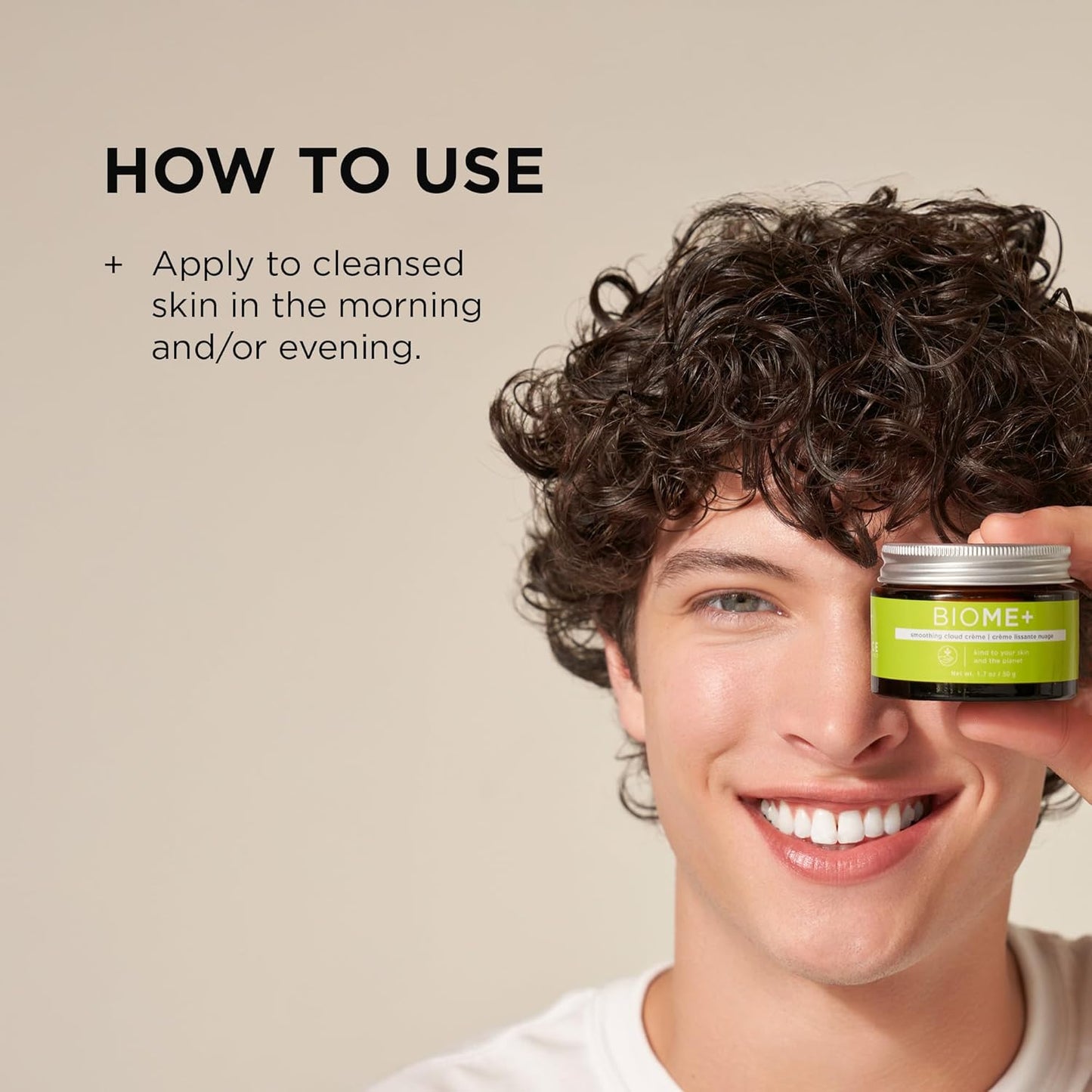 IMAGE Skincare BIOME+ Smoothing Cloud Crème - Microbiome Friendly Night Cream for Enhanced Skin Hydration