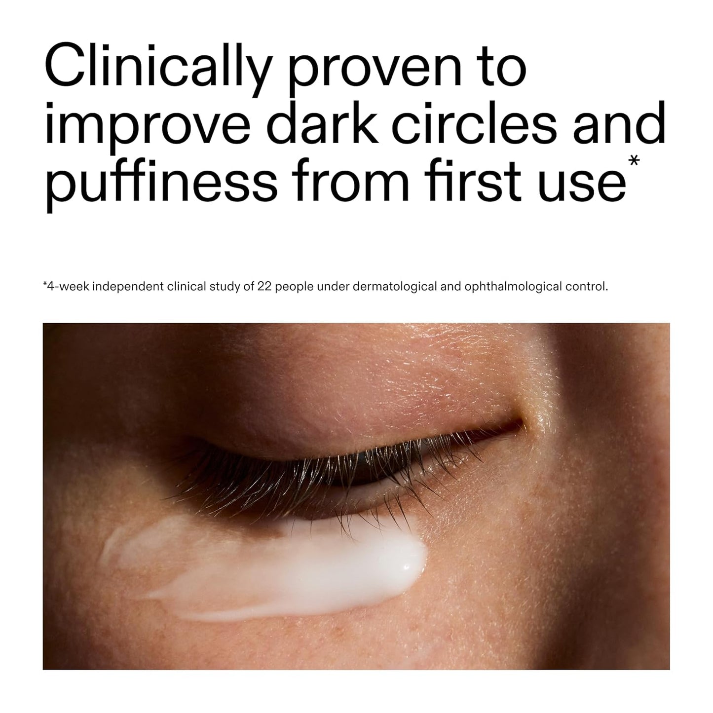 The INKEY List Caffeine Eye Cream - Reduce Puffiness & Dark Circles | 0.5 Fl Oz