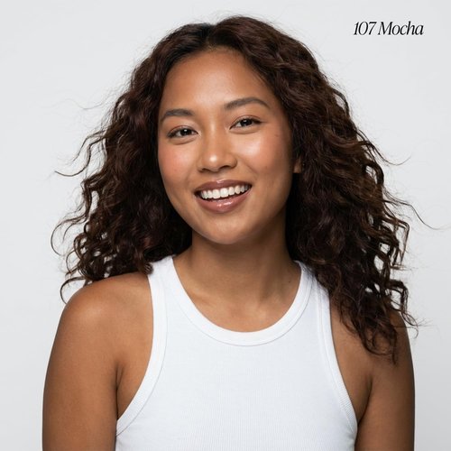 Adore Semi Permanent Hair Color - 107 Mocha | Vegan, Cruelty-Free Brown Dye | No Ammonia, No Peroxide, 4 Fl Oz