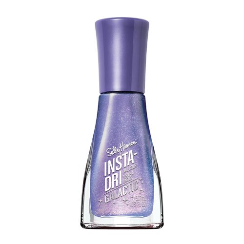 Sally Hansen Insta-Dri Galactic Nail Polish | Quick Dry, Long Lasting, Streak-Free Shine | Semi-Opaque, Shimmery | 110 Ne-Blue-la | Holographic Blue-Purple Nail Color