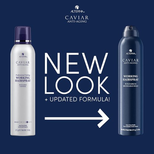Alterna CAVIAR Anti-Aging Hairspray - Buildable Hold, Frizz Control & Shine | Sulfate-Free Formula