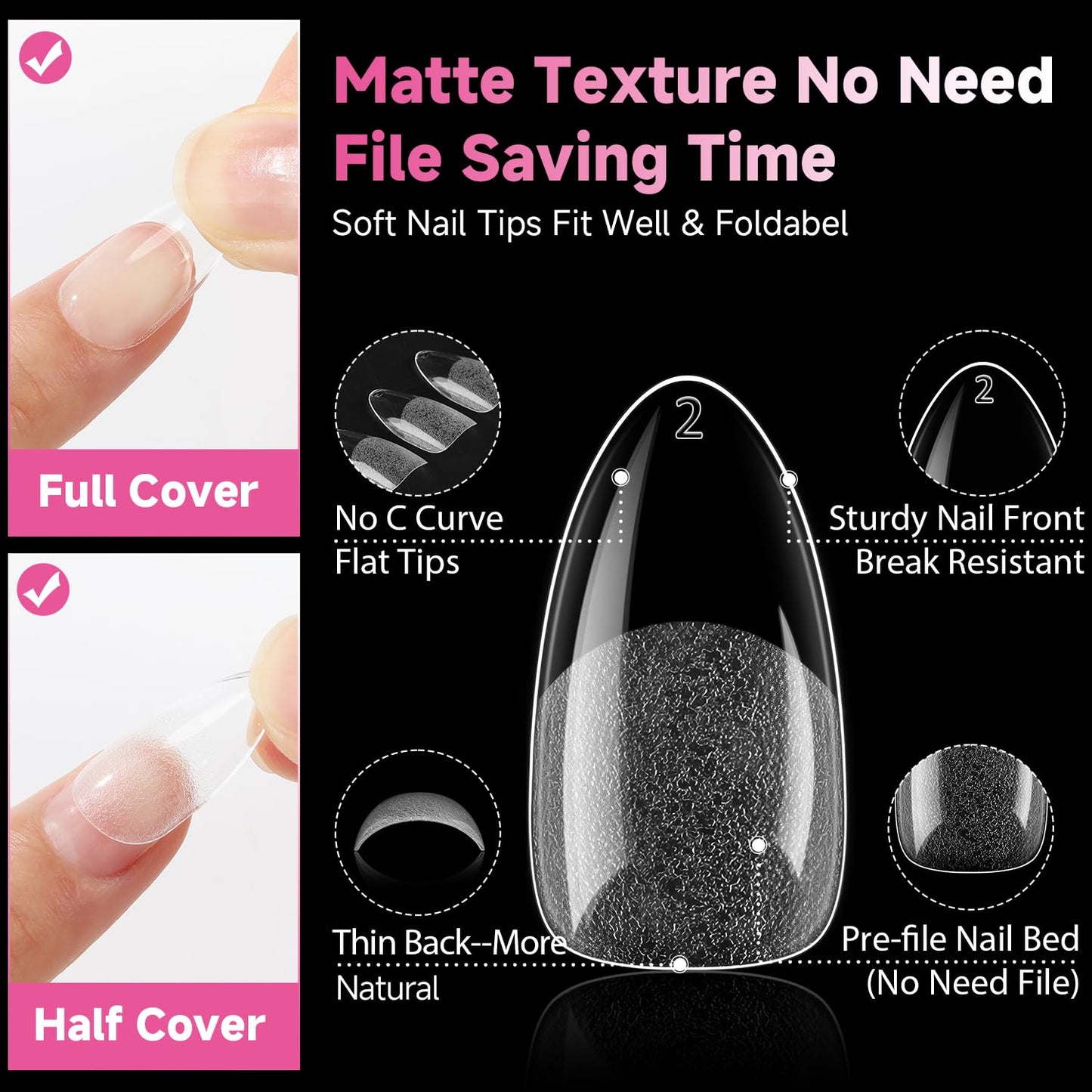 UNA GELLA Gel Nail Glue, Solid Nails Gl ue Gel 40g Lamp Curing Needed Soak Off G LUE Strong Nail G LUE G el for Acrylic Fake Nails Tips Extension Press On Nails for Gelly Tips