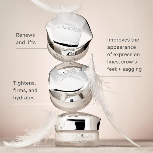 Lancer Skincare Gravity Defying Eye Cream - Firming & Hydrating for Lifting Crow's Feet | 0.5 Oz