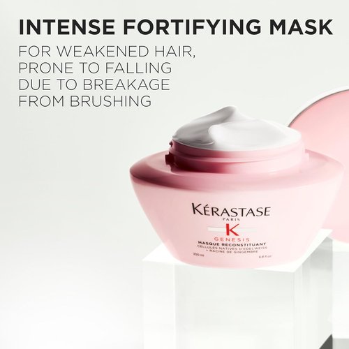 KERASTASE Genesis Hair Mask - Anti-Breakage & Strengthening Formula for Weak Hair | Nourishes & Hydrates | 6.8 Fl Oz