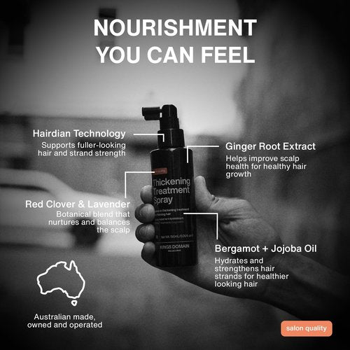 Hairdian Thickening Treatment Spray - Leave-In Hair Growth & Volume Booster for Thicker, Stronger Hair