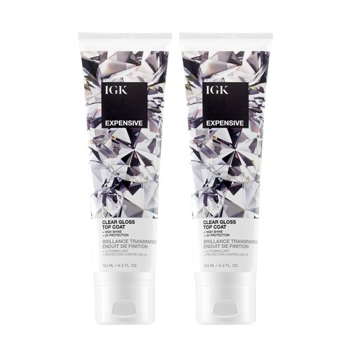 IGK Amla Oil Hi-Shine Topcoat - In-Shower Gloss Treatment for High Shine & UV Protection | Vegan & Cruelty-Free