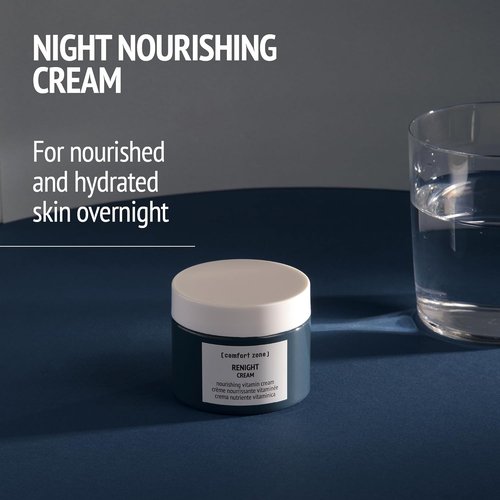 Comfort Zone Renight Nourishing Vitamin Cream - Night Treatment for Hydration & Nourishment | All Skin Types