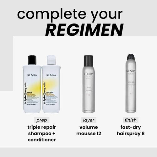 Fast Dry Hairspray 8 - Flexible Hold Thermal Spray for Styling & Finishing | Lightweight Control for All Hair Types