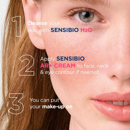 Bioderma Sensibio AR+ Cream - Soothing Facial Redness Relief Lotion for Sensitive Skin