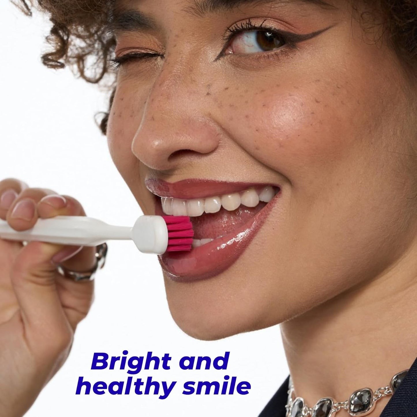 WATER DENT Medium Soft Toothbrush - Ultra-Dense Rounded Bristles for Gentle Gum Care | 2 Pack Multicolor