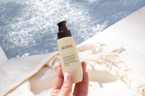 AHAVA Extreme Lotion - Daily Firmness & Protection with SPF 30 | Lightweight, Moisturizing Hydration, 1.7 Fl. Oz