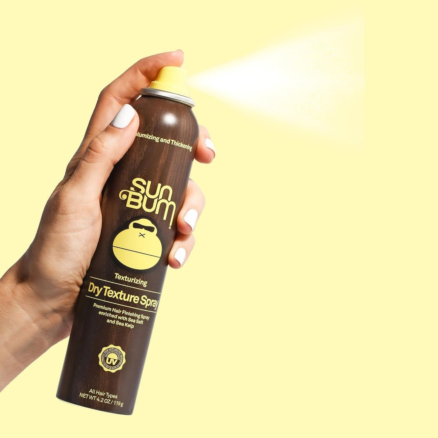 Sun Bum Dry Texture Spray - Vegan & Cruelty-Free Volume Texture Spray with Matte Hold | 4.2 oz