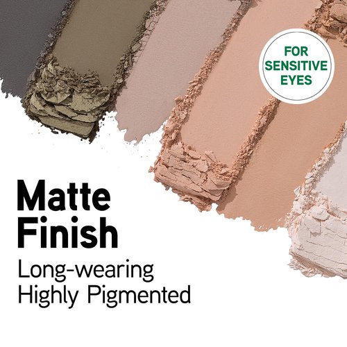 Physicians Formula Matte Monoi Butter Eyeshadow Palette - Hypoallergenic Natural Blushed Nudes for Sensitive Skin