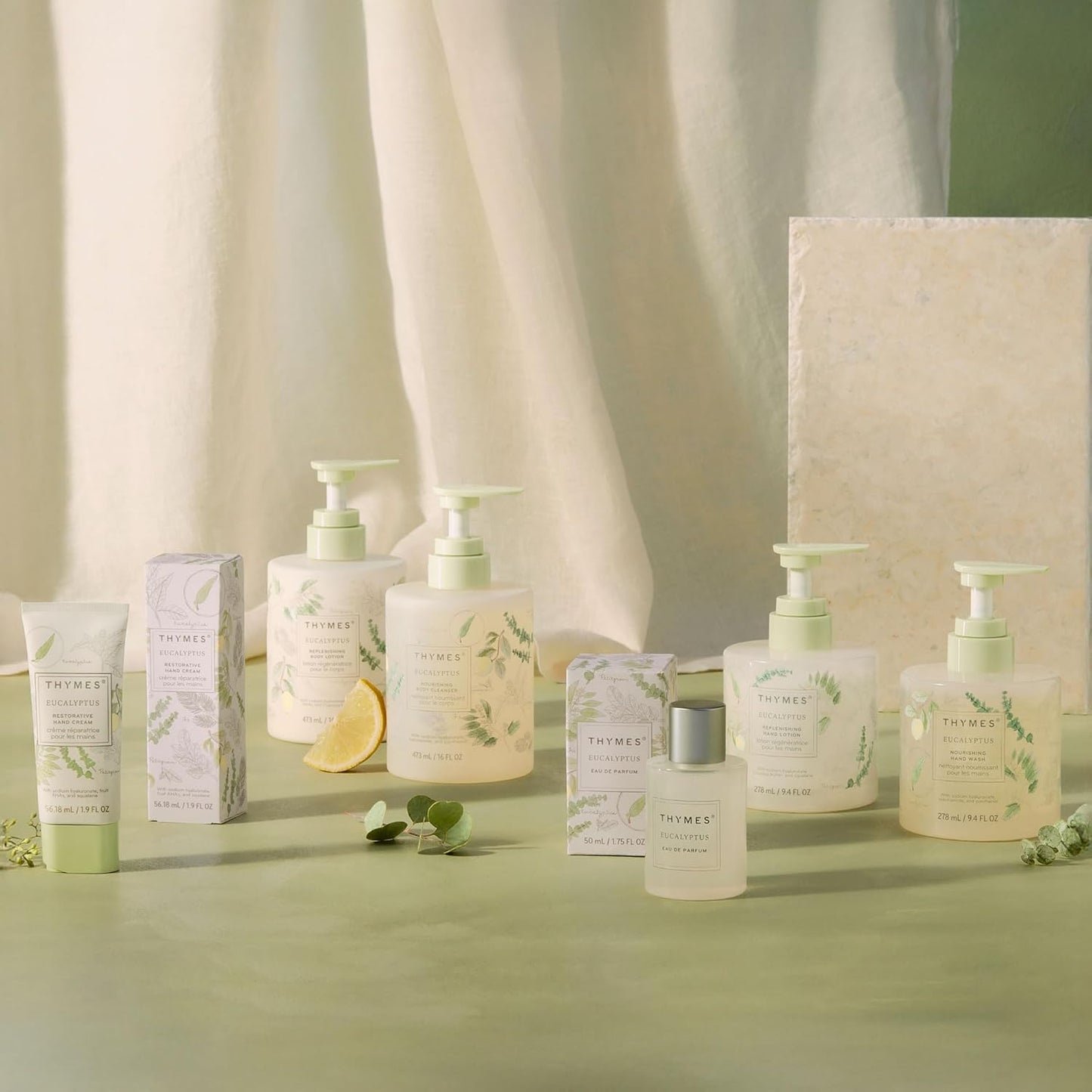 Thymes Nourishing Hand Wash - Eucalyptus & Citrus Liquid Soap for Kitchen or Bathroom | 9.4 fl oz