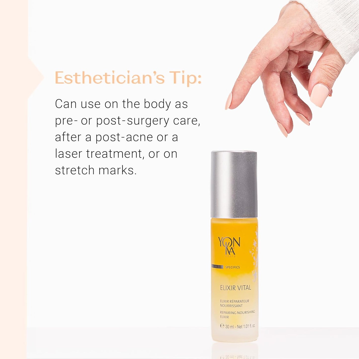 Yon-Ka Elixir Vital Concentrate - Revitalizing Anti-Aging Serum for Moisturized, Remineralized Skin | 1.01 fl oz