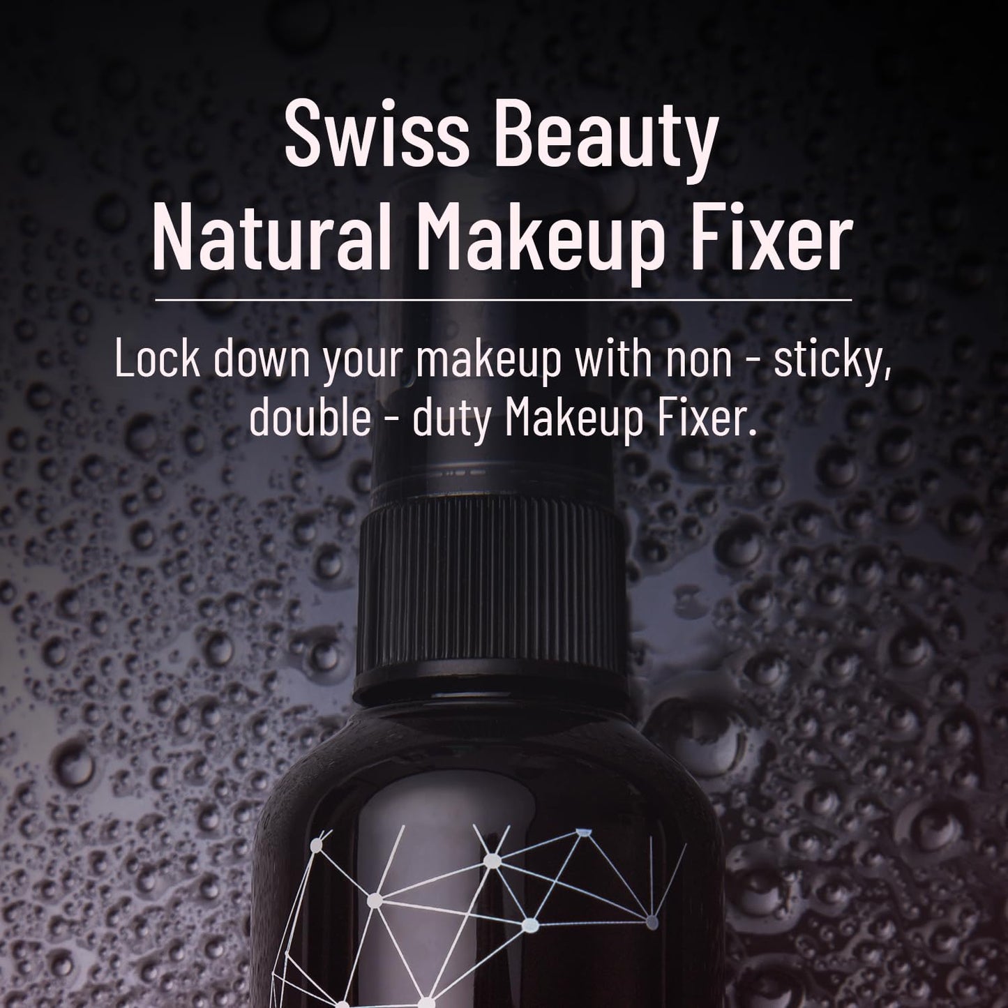 Swis-Beauty Makeup Setting Spray - Vitamin E & Aloe Vera for Long-Lasting Dewy Finish | 70 ml