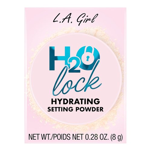 L.A. Girl H2O Lock Hydrating Setting Powder - Long-Lasting Matte Finish | Lightweight Formula