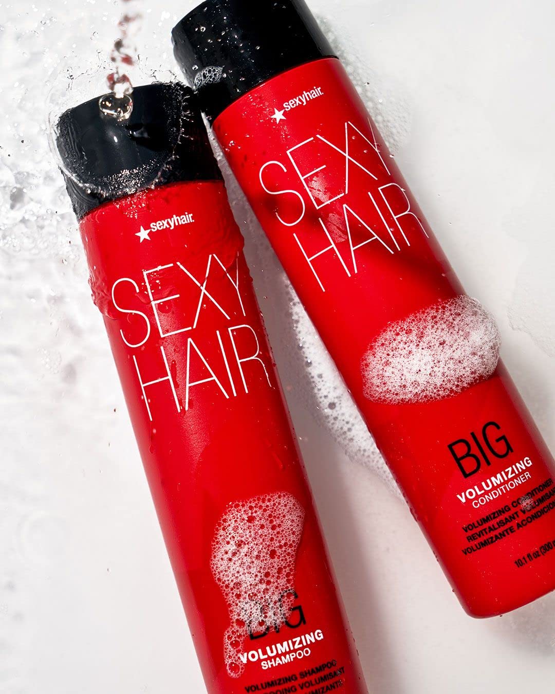 SexyHair Big Volumizing Shampoo & Conditioner - Moisture & Hydration | Sulfate-Free | For All Hair Types