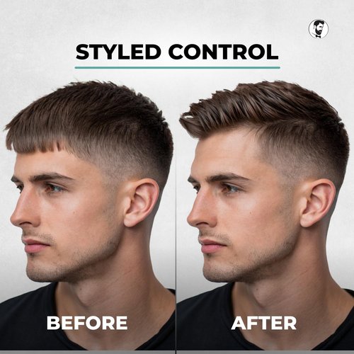 Gentlemen Republic 16oz Refined Hair Gel for Men - Premium Styling with 24-Hour Hold & Shine
