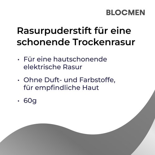 Blocmen Derma Pre Shave Powder Stick